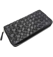 Amazon | スティングレイ ガルーシャ エイ革 編み込み加工 ブラック 黒